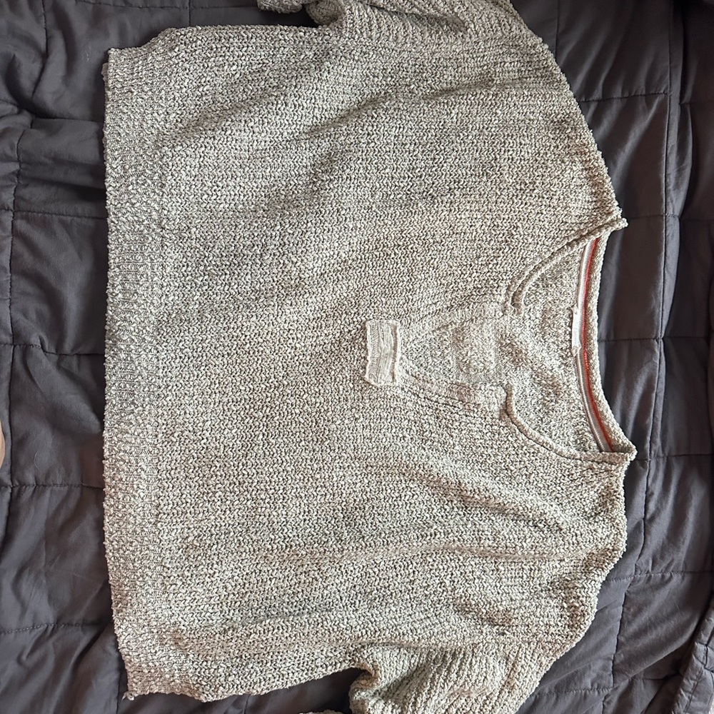 Anthropologie Textured Knit Sweater